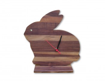 Orologio in legno Coniglio