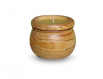 candela in legno