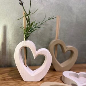 Porta essenze cuore traforato