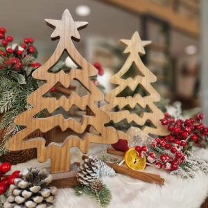 Abete Natale traforato