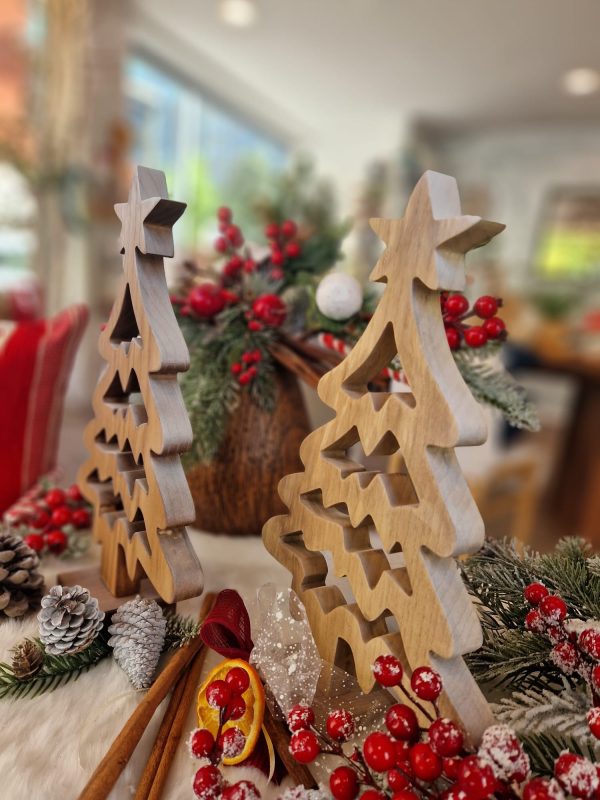 Abete Natale traforato - immagine 3