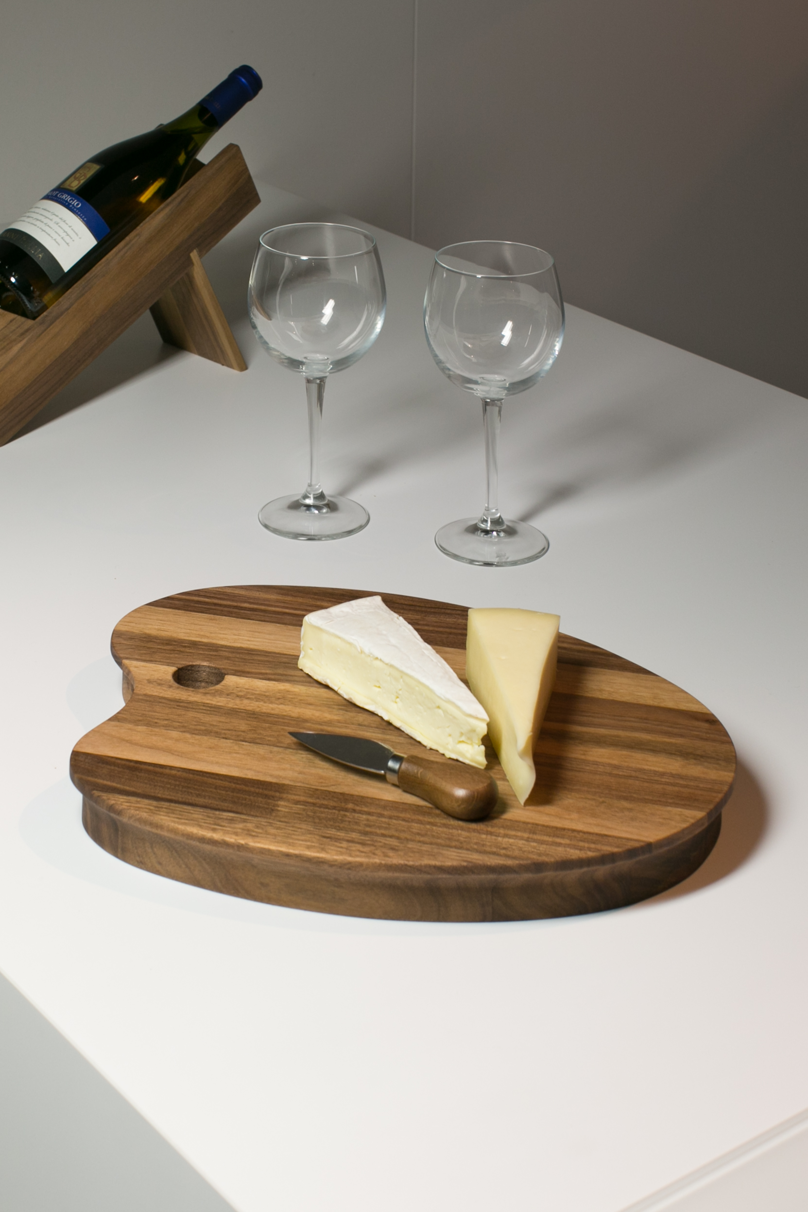 Tagliere in Noce tavolozza