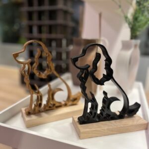 Cocker decorativo traforato